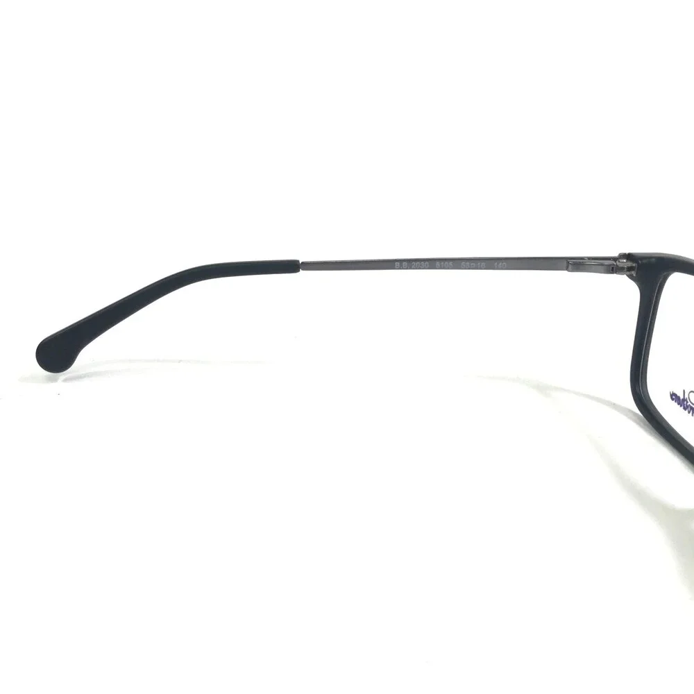 Brooks Brothers Eyeglasses Frames BB2030 6105 Black Grey Square 53-16-140